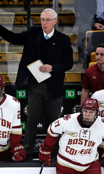 Boston College signs hockey coach York to extension